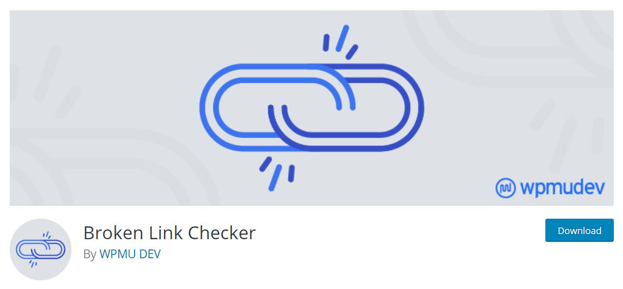 Broken link checker plugin imag