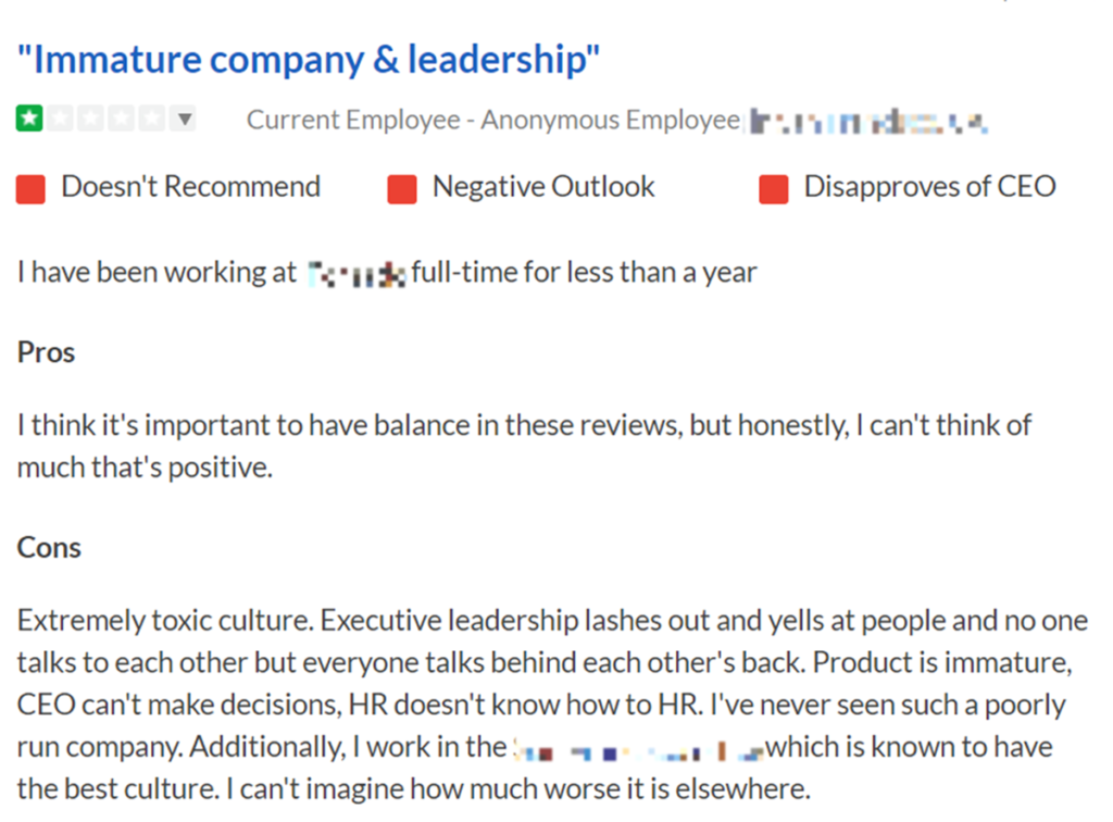 Check client reviews on platforms like Glassdoor, etc.