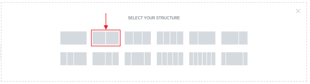 Elementor Header Structure Settings