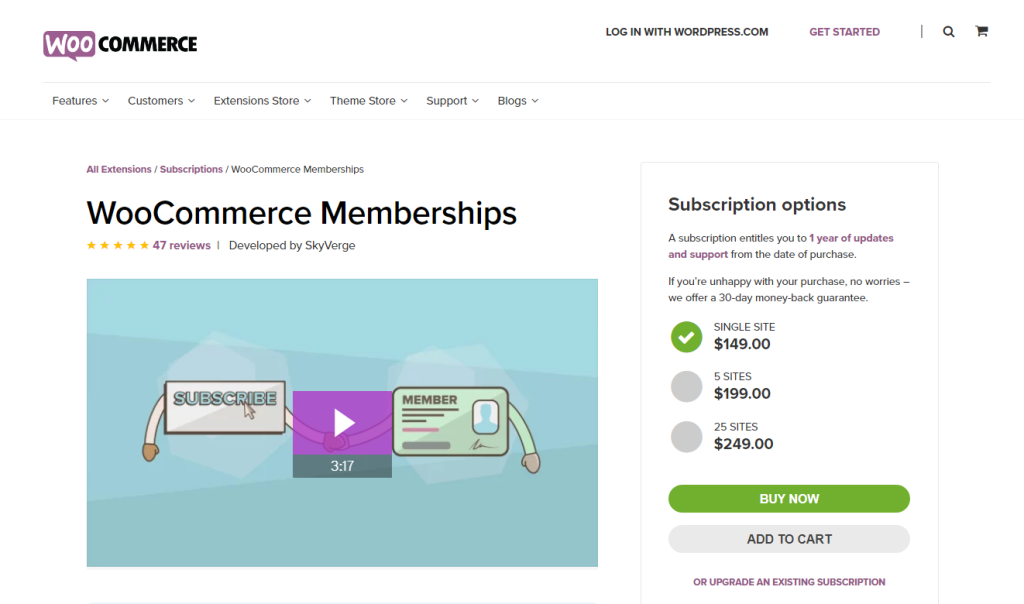 WooCommerce Memberships