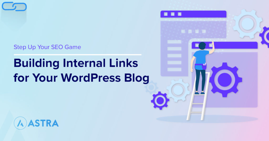 building internal links for your wordpress site banner