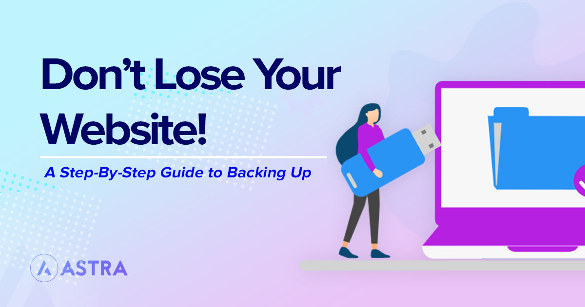 Backup your site - featured image