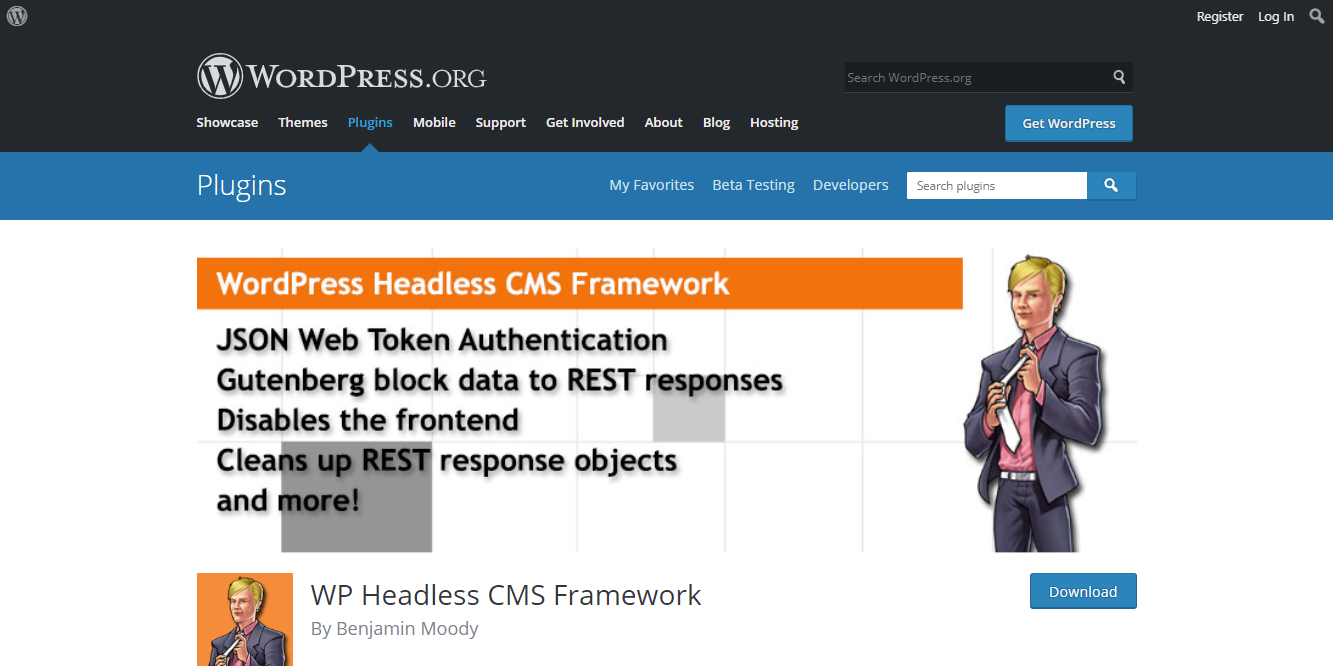 Headless Framework Plugin