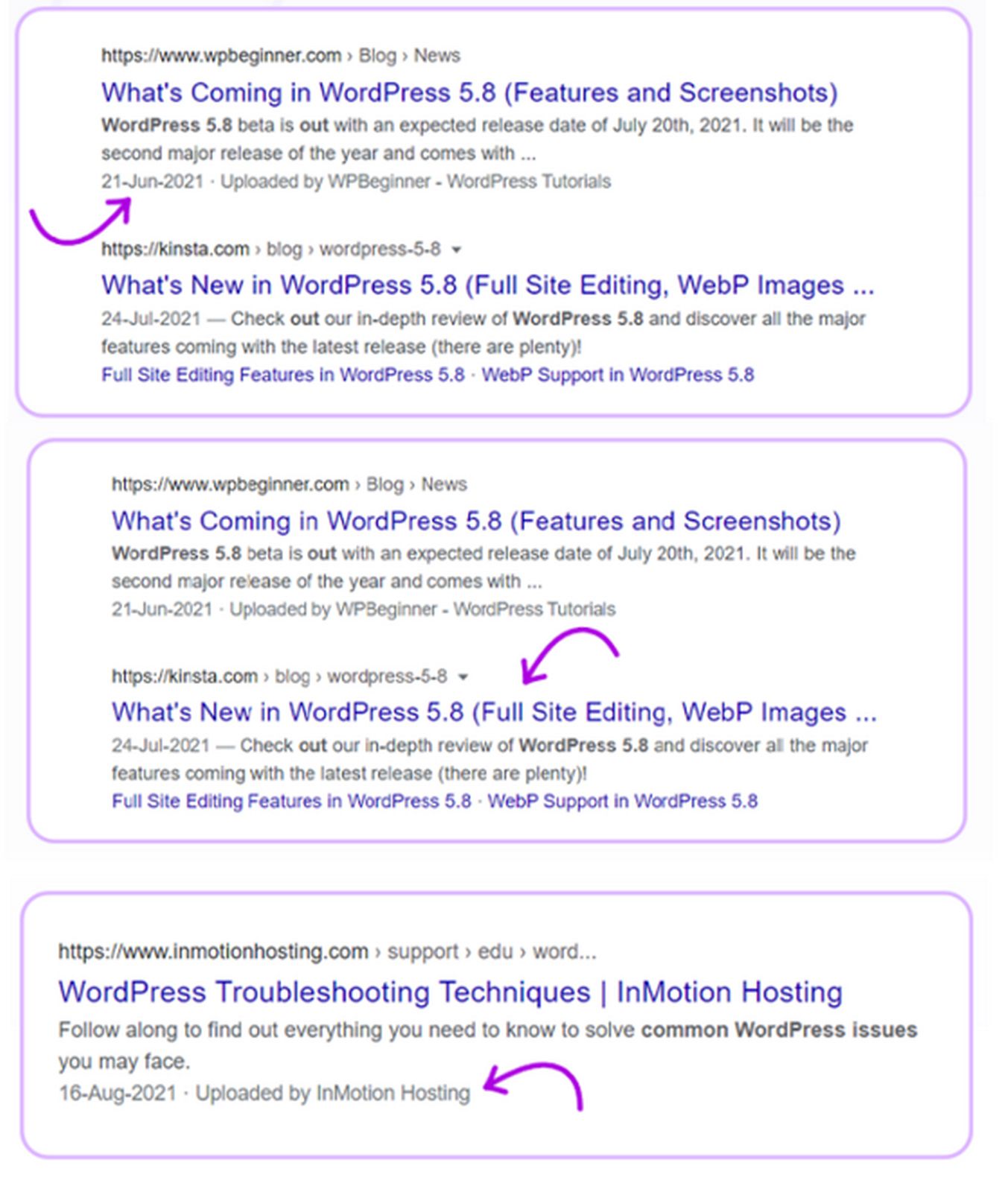 Articles schema type