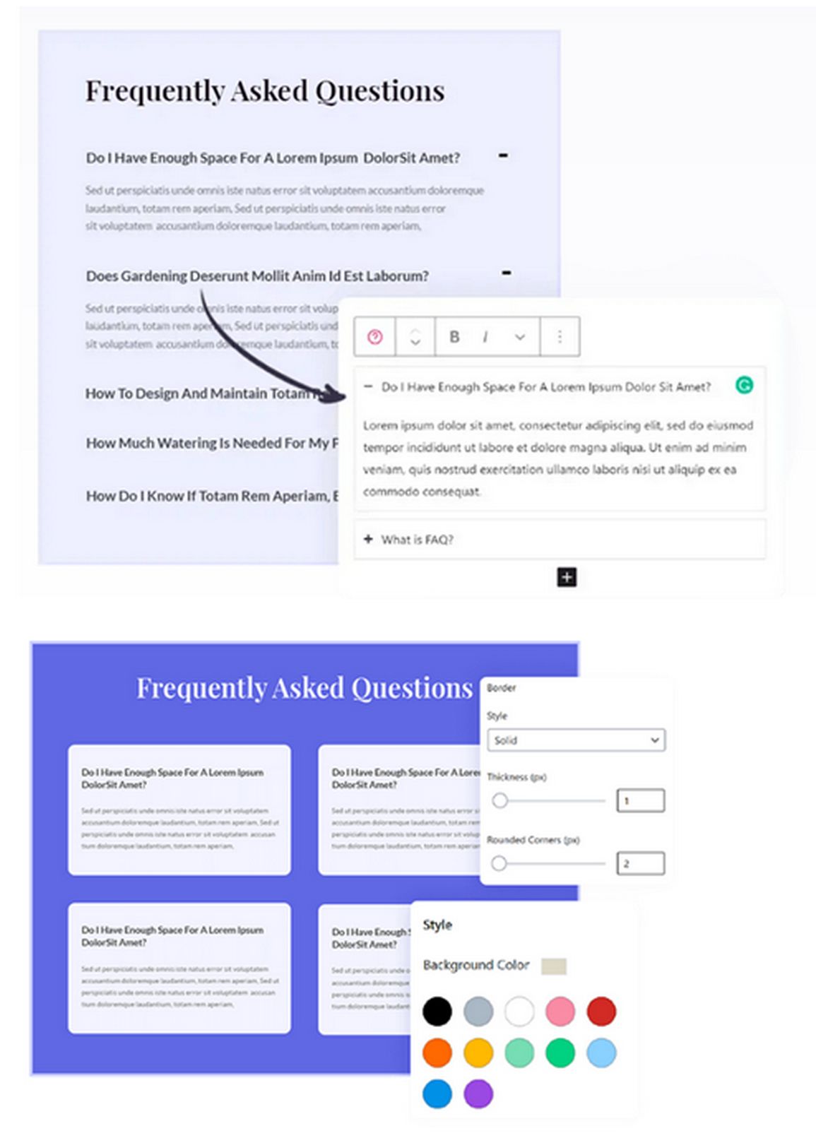 FAQ schema type