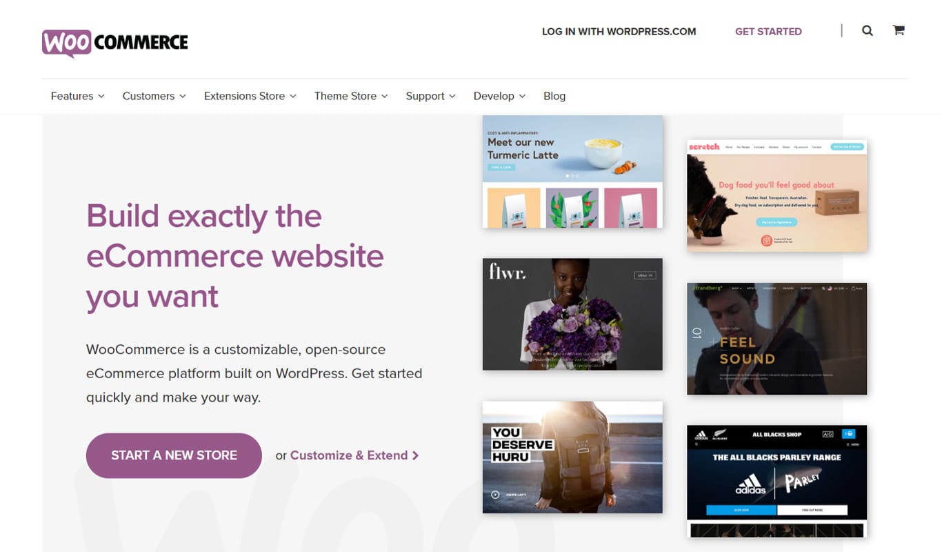 WooCommerce homepage image