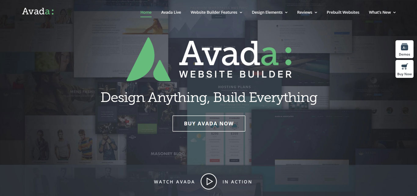 Avada all purpose wordpress theme 