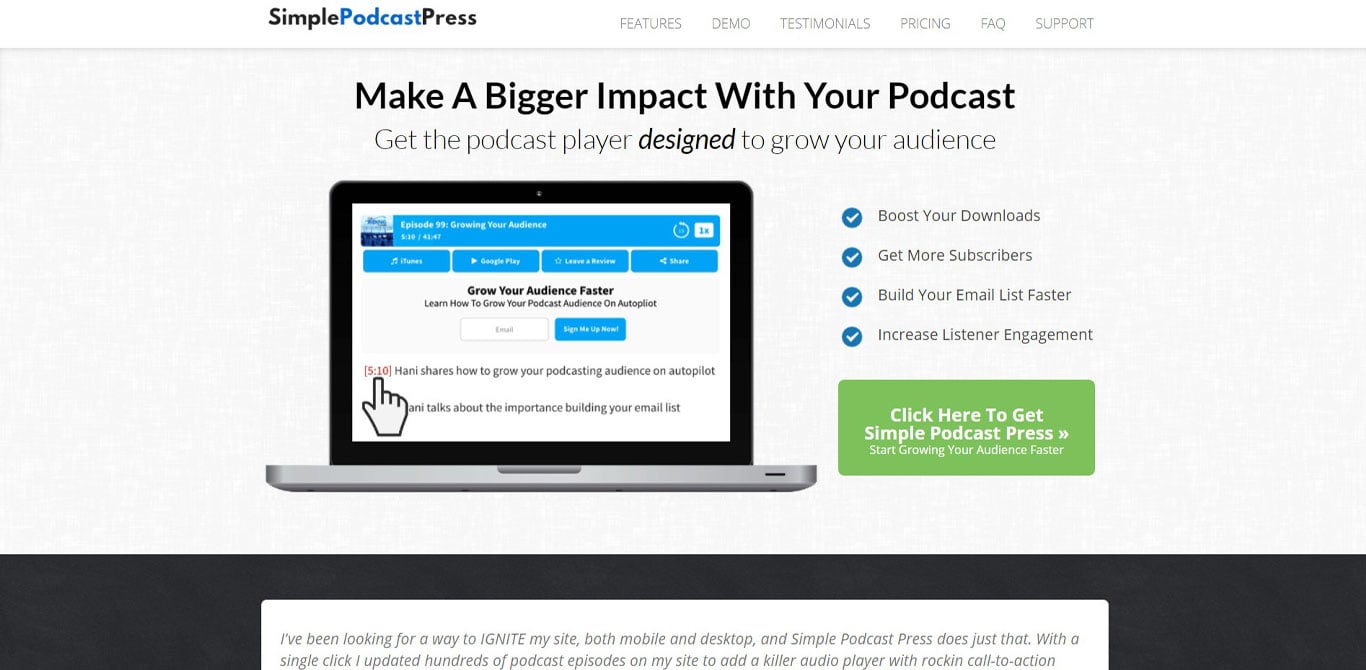 Podcast Press plugin image