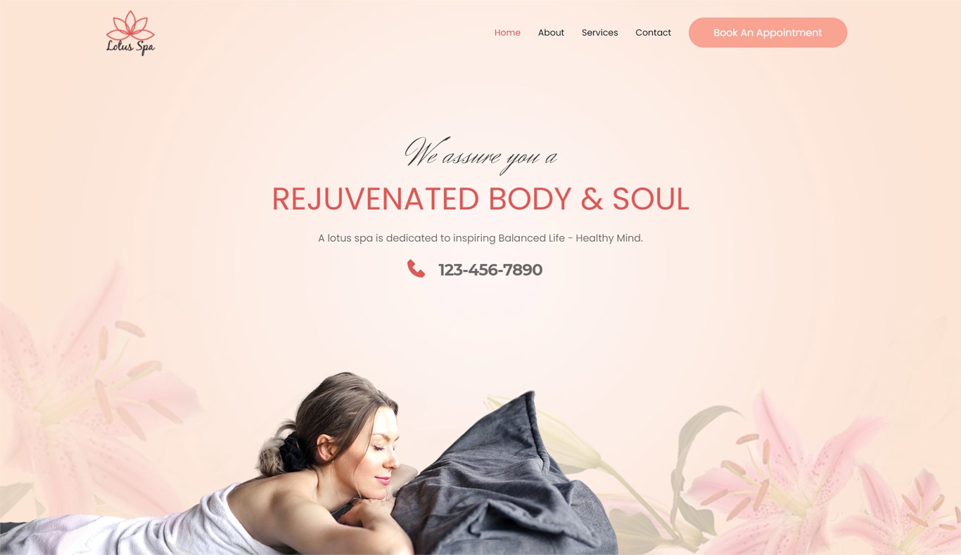 Spa brizy template