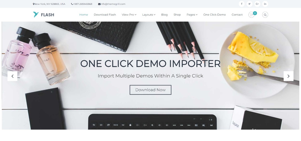 Flash Multipurpose WordPress Theme