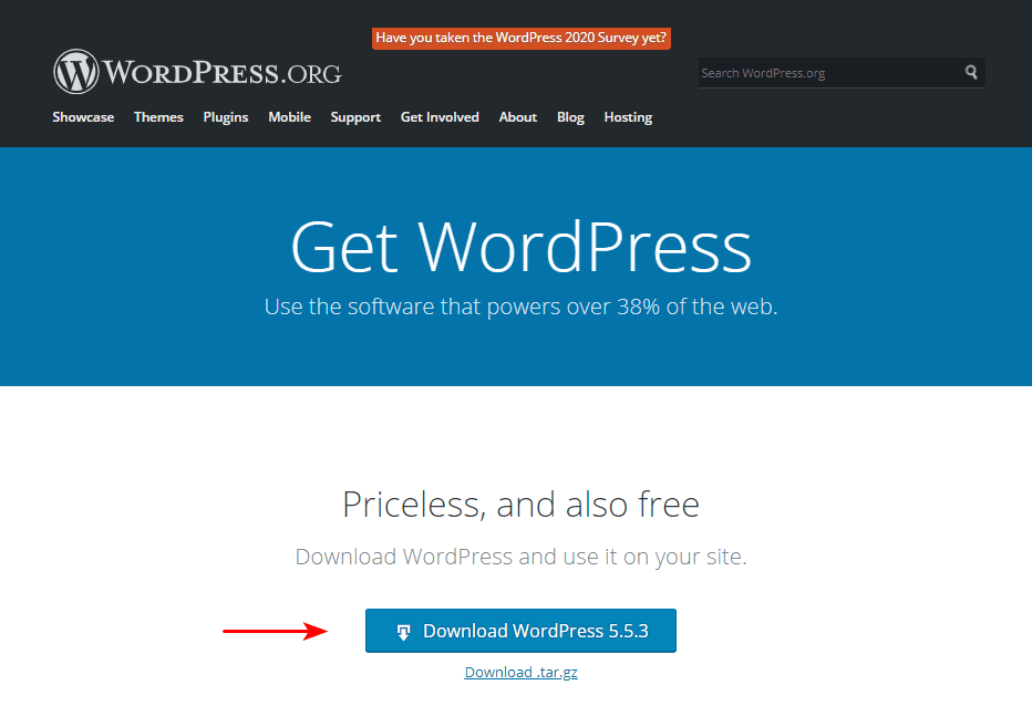 Download WordPress