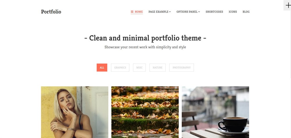 Portfolio Theme MyThemeShop demo