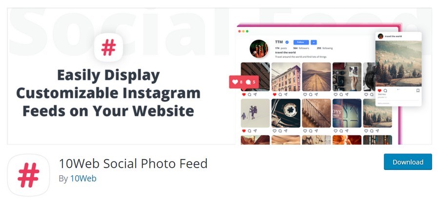 10Web Social Feed