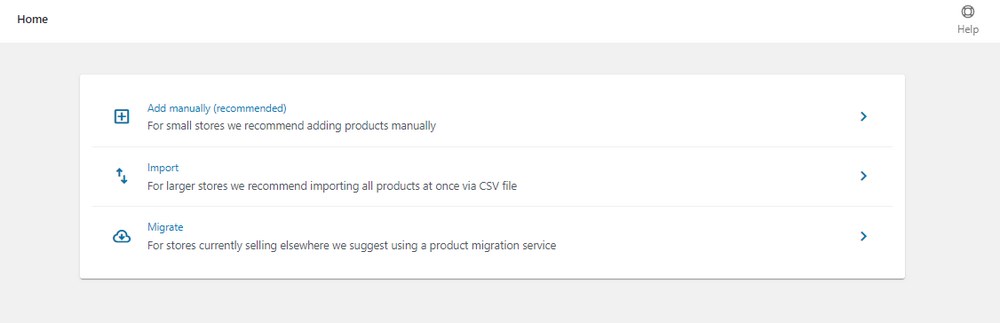 WooCommerce Add product option