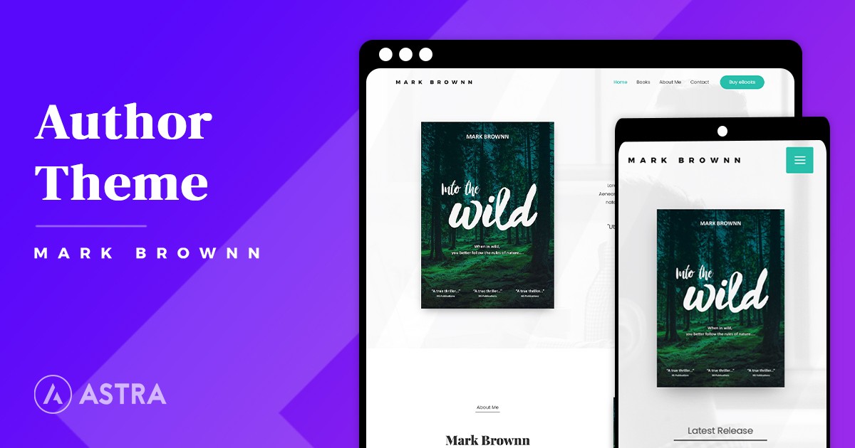 Astra WordPress Author Theme