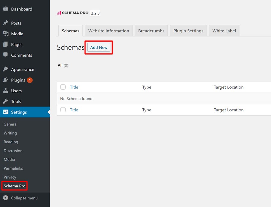 add faq schema using Schema Pro