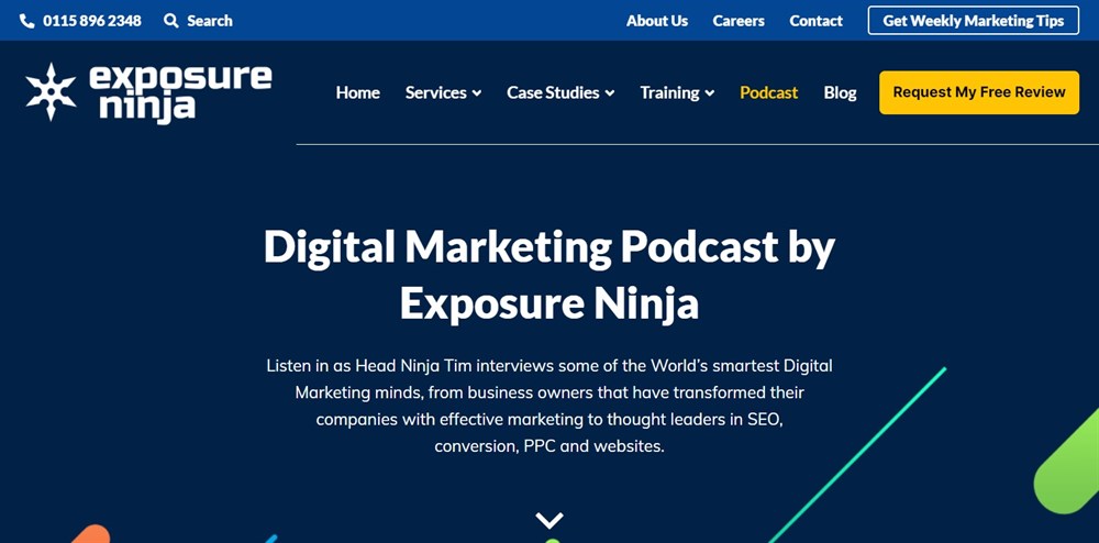 Digital Marketing Podcast by Exposure Ninja