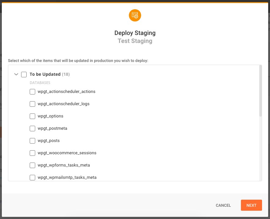 SiteGround deploy setting