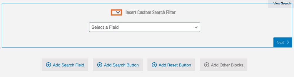 add search field