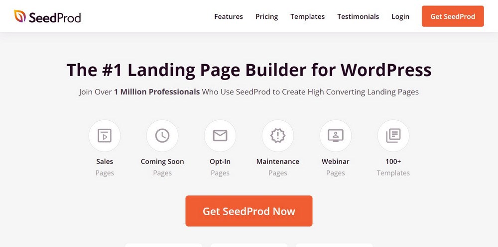 SeedProd Drag & Drop WordPress Landing Page Builder