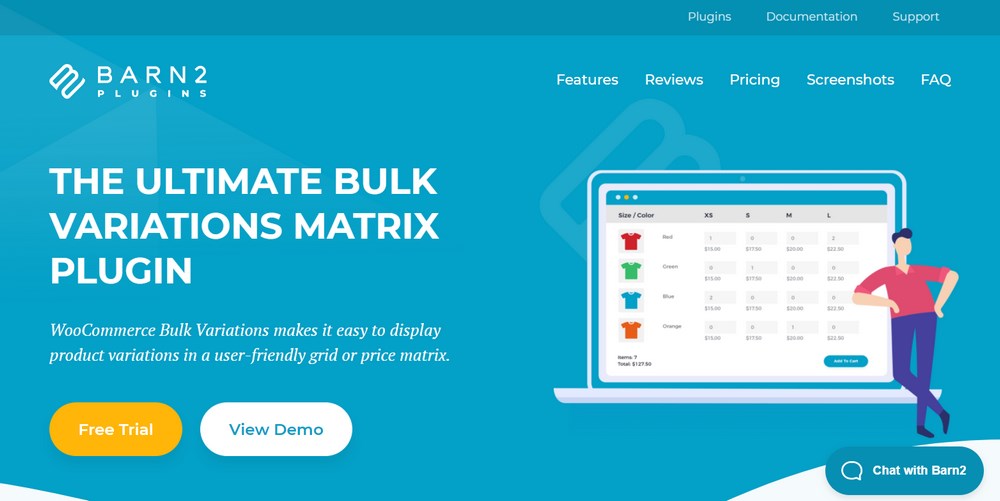 WooCommerce Bulk Variations by Barn 2