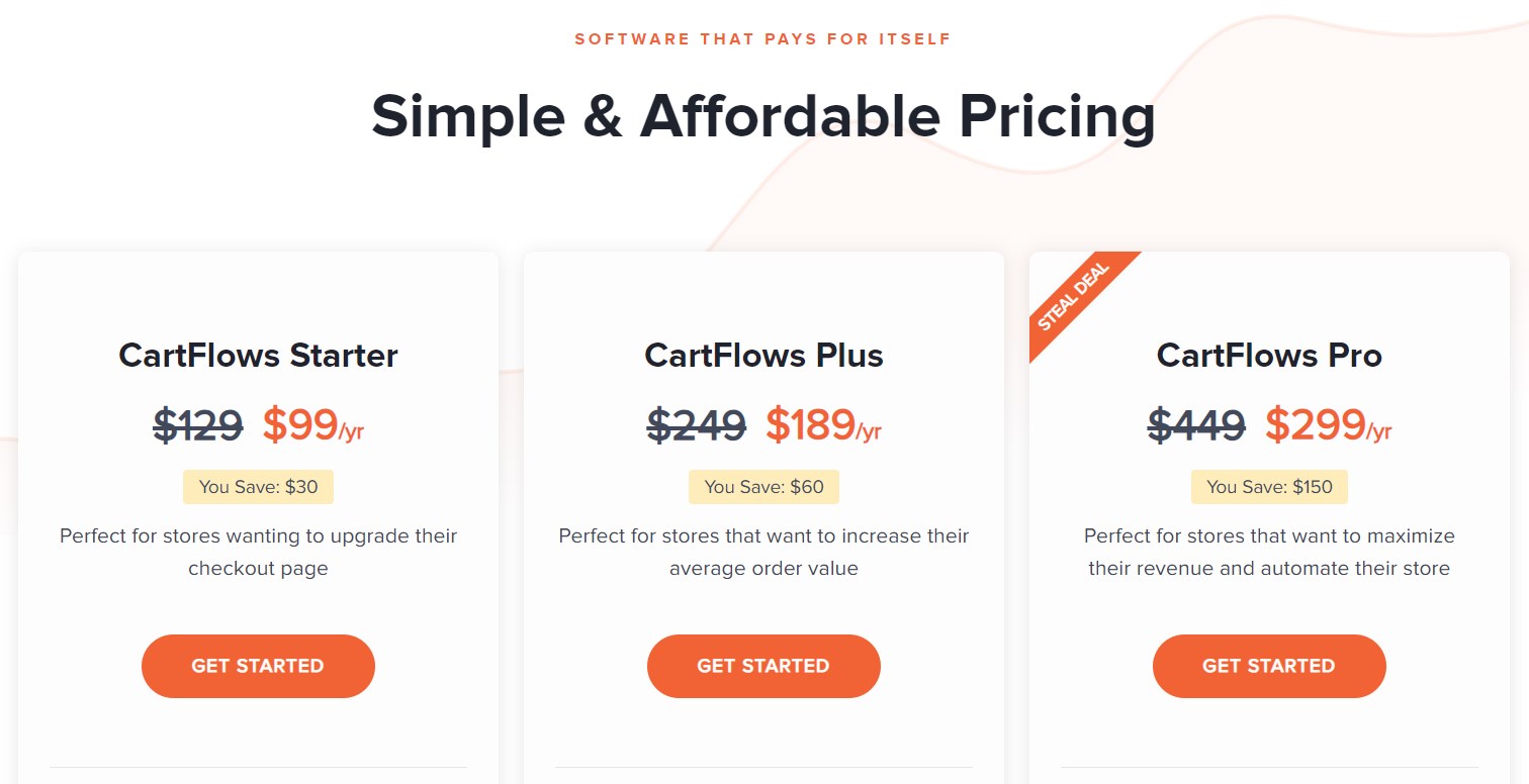 cartflows-pricing-plans