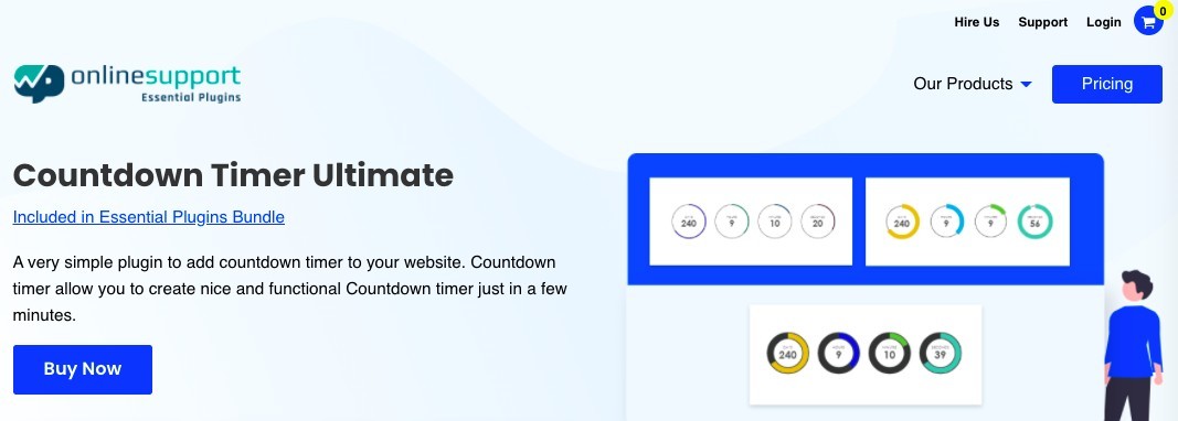 Countdown timer ultimate plugin