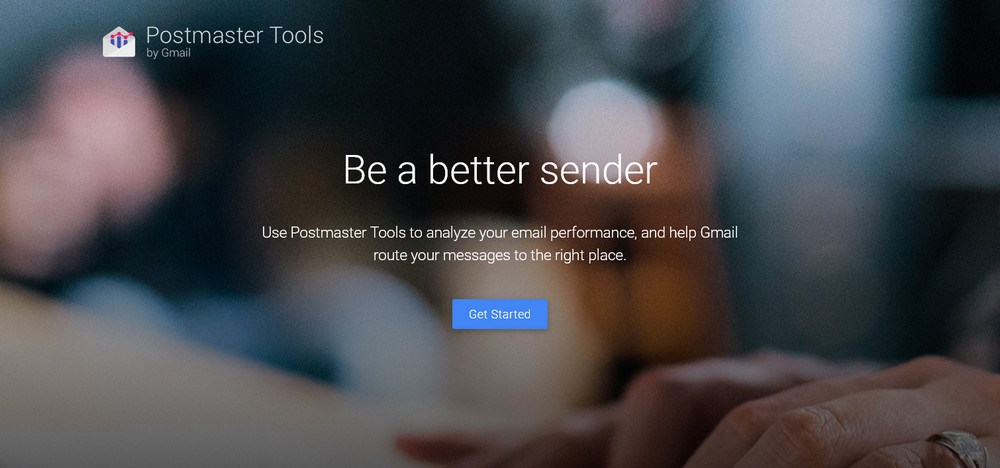 Postmaster tools by gmail