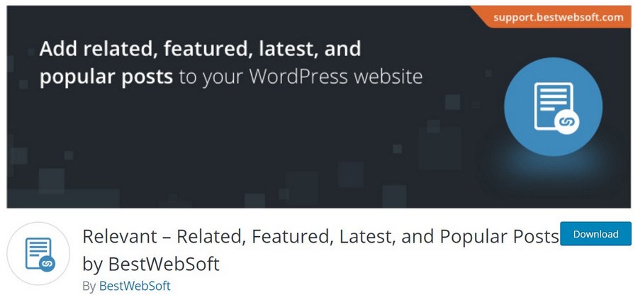 Relevant Related posts plugin