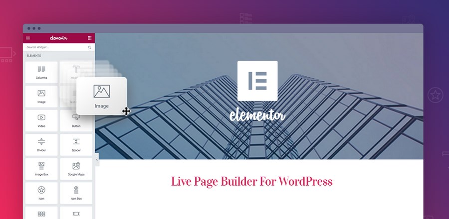 Elementor page builder