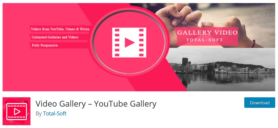 Video Gallery WordPress plugin