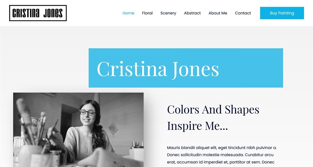 Astra's Freelance Artist template