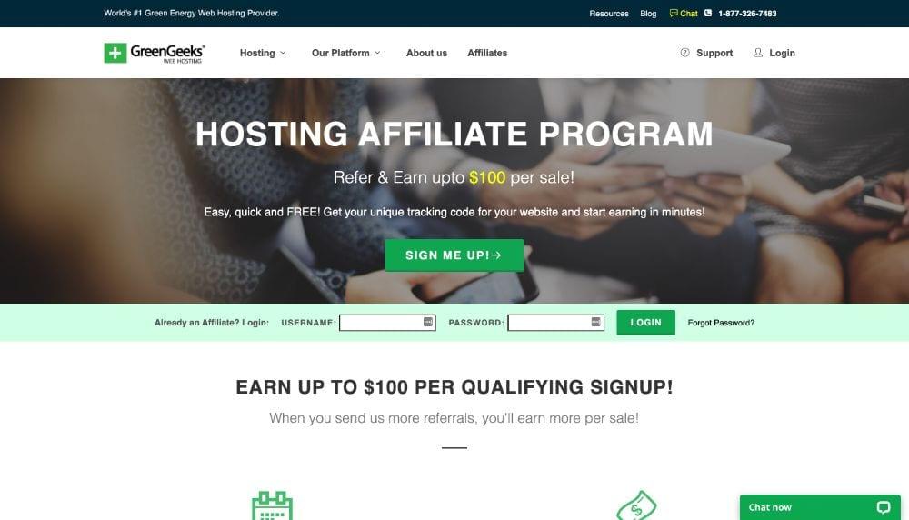 greengeeks affiliate program