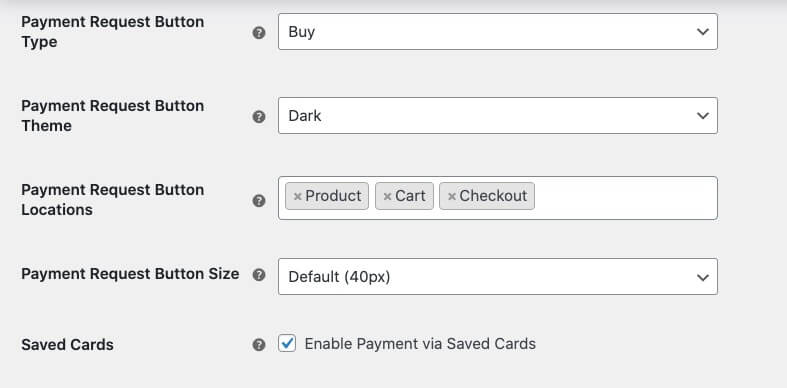 Stripe payment Other Options