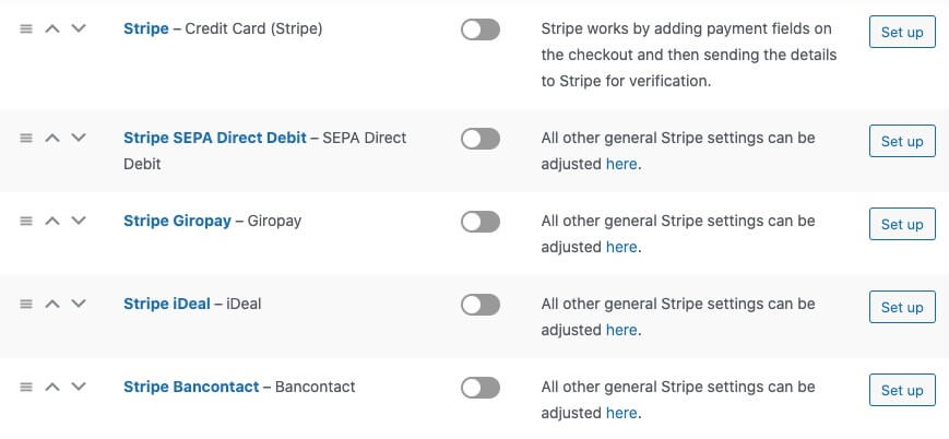 WooCommerce Stripe versions