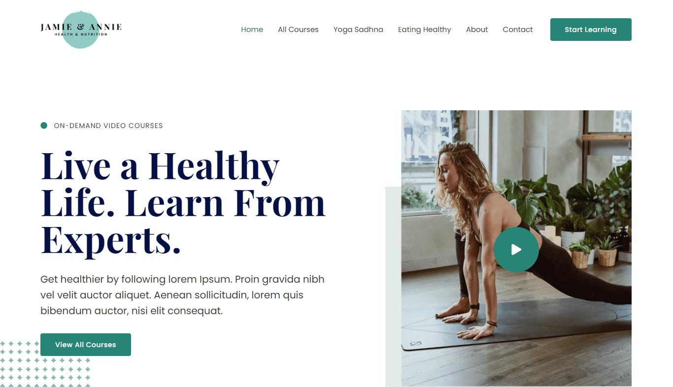 Online Health Coach demo