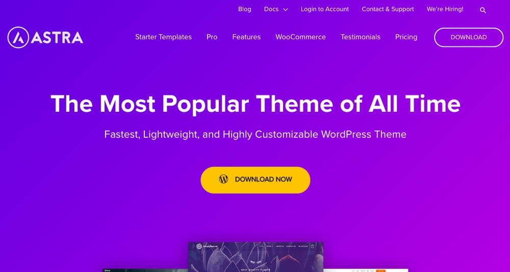 Astra WordPress Theme 