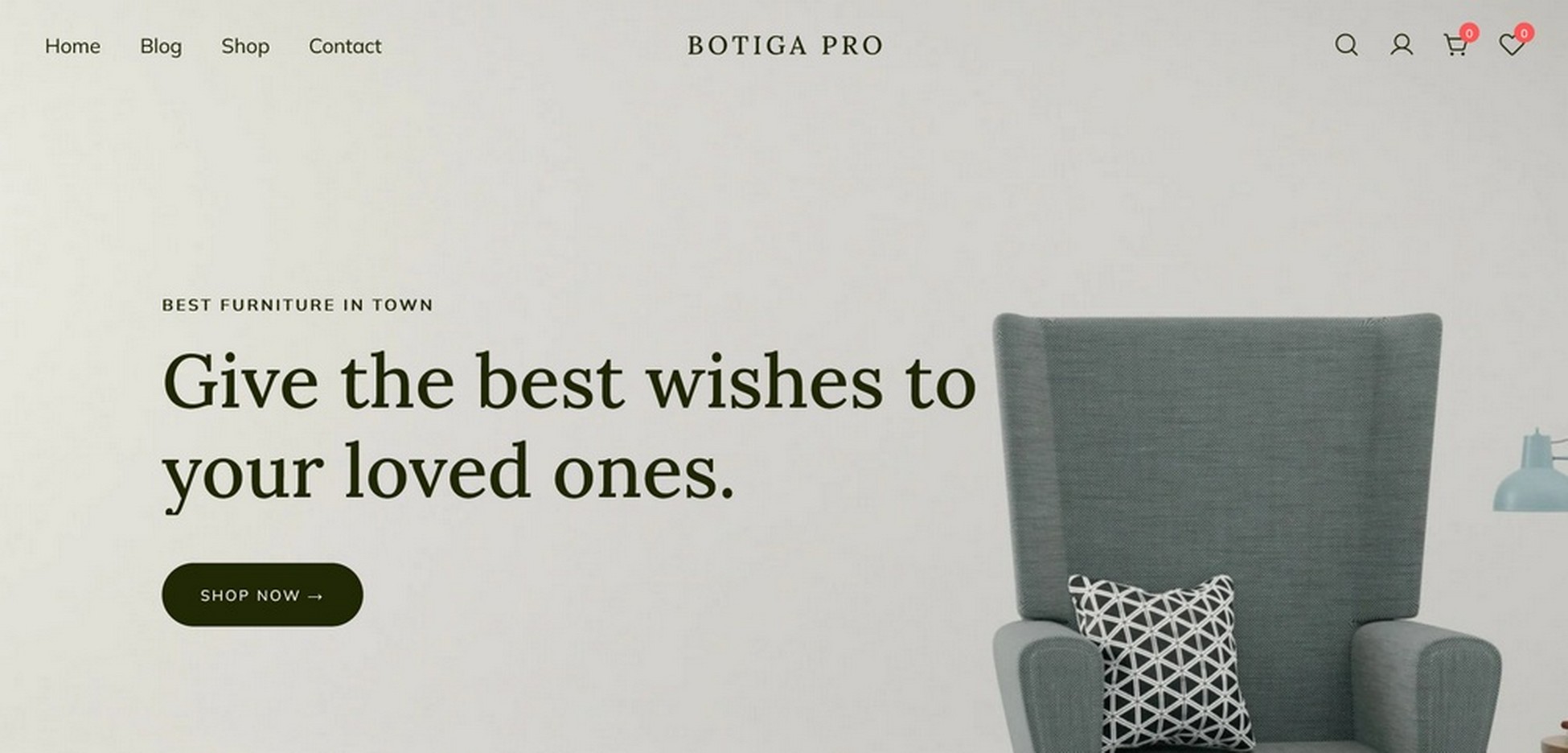 Botiga WordPress theme