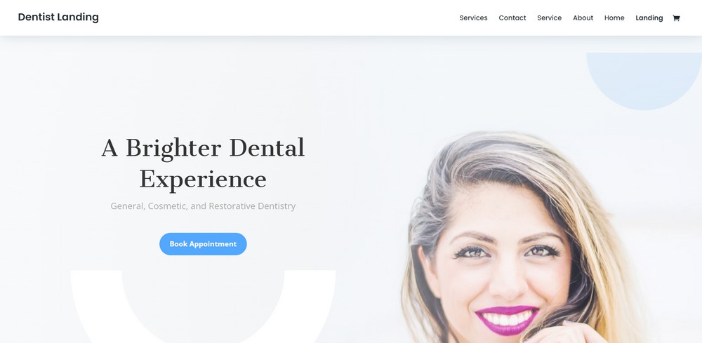 Divi doctor website demo