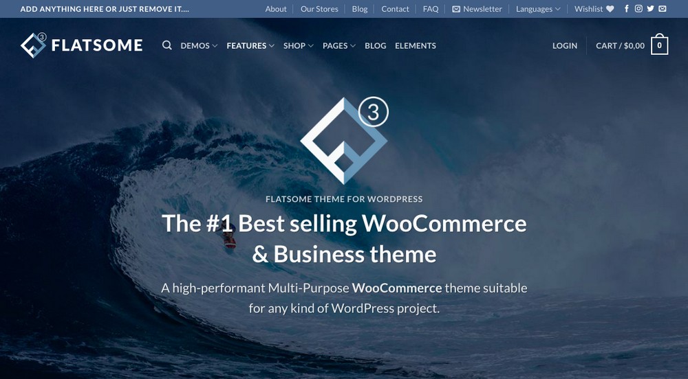 Flatsome WordPress theme