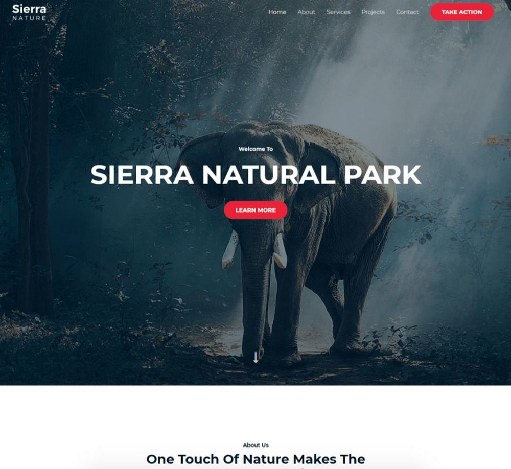 Sierra Nature Starter Template