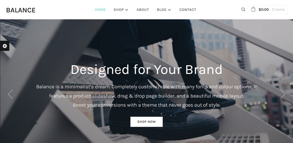 Balance theme creative agency website demo