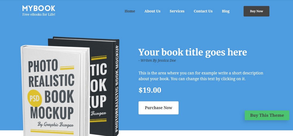 mybook WordPress theme