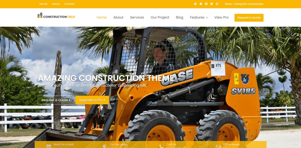 Construction Field theme