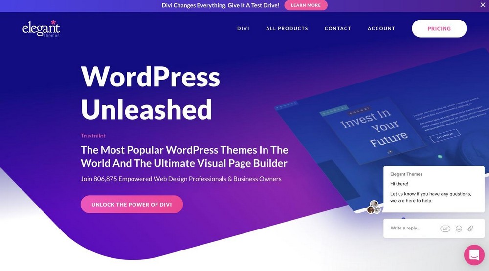 Divi WordPress theme