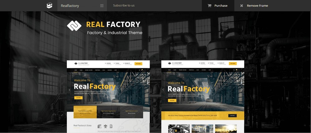 Real Factory theme