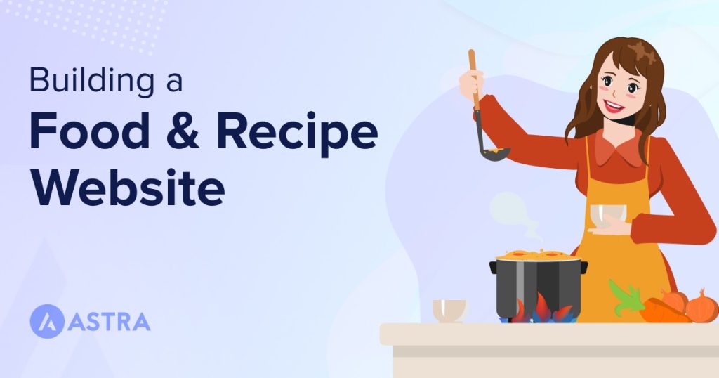 How to create a recipe website