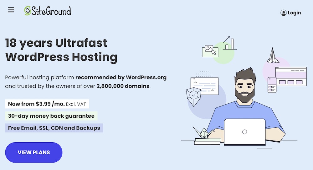 SiteGround WordPress Hosting