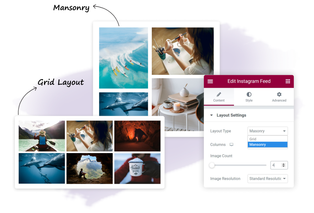 Ultimate Addons for Elementor - Instagram Feed