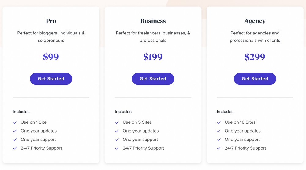 SureMembers Pricing Table